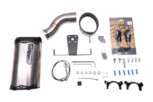 Two Brothers Racing 594258 Performance Race Exhaust System fits 09-12 Kawasaki ZX6R NOS