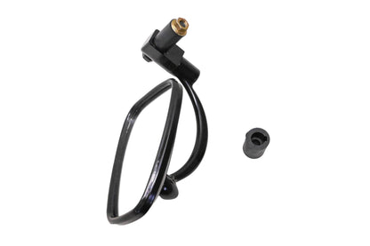 BikeMaster 601147 Universal Bar-End Semi-Rectangle Mirror NOS