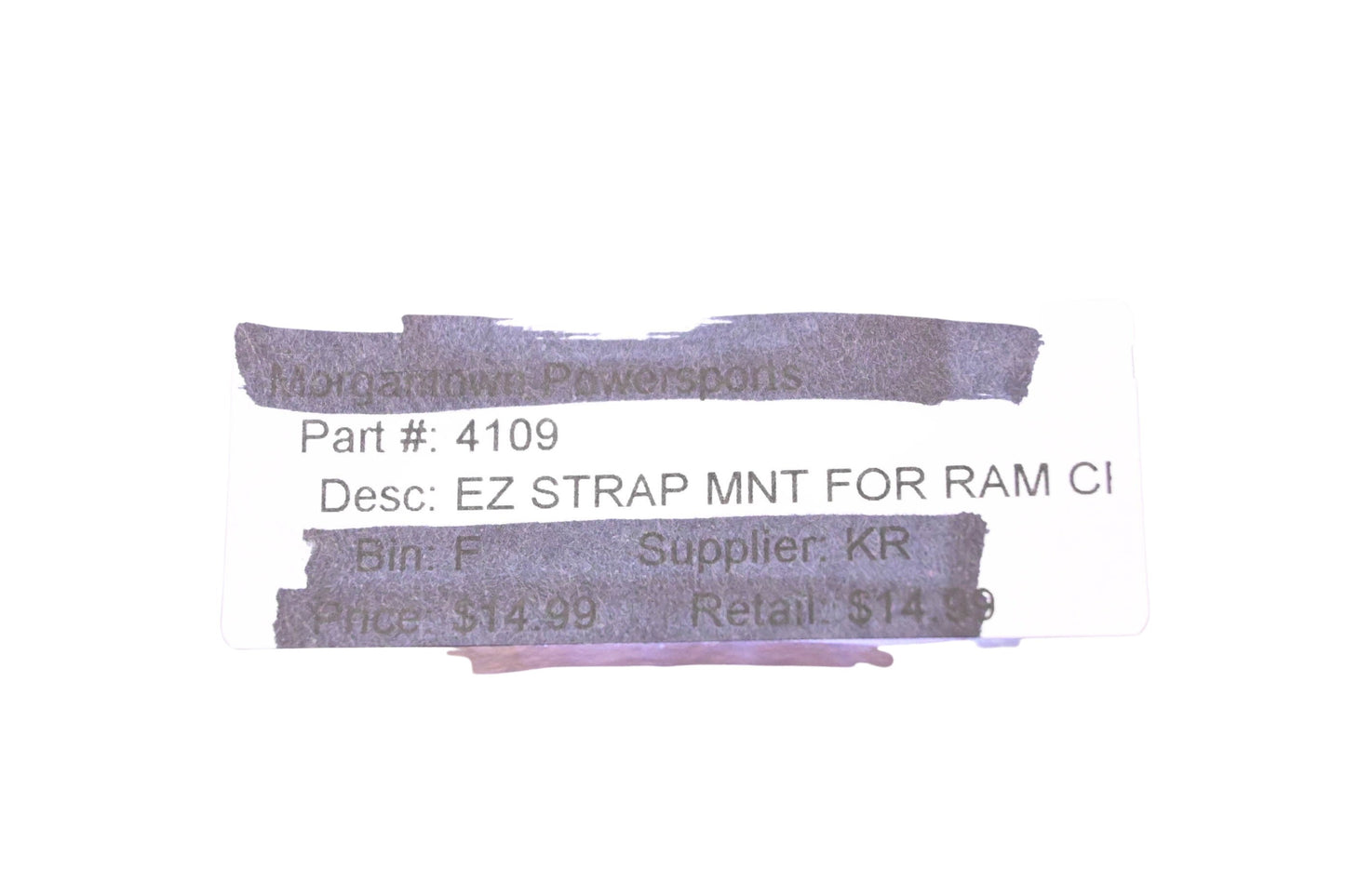 Kuryakyn 4109 Ram Mount EZ Strap Kit NOS