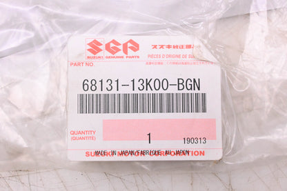 New OEM Suzuki 68131-13K00-BGN Frame Body Cover Emblem Sticker NOS