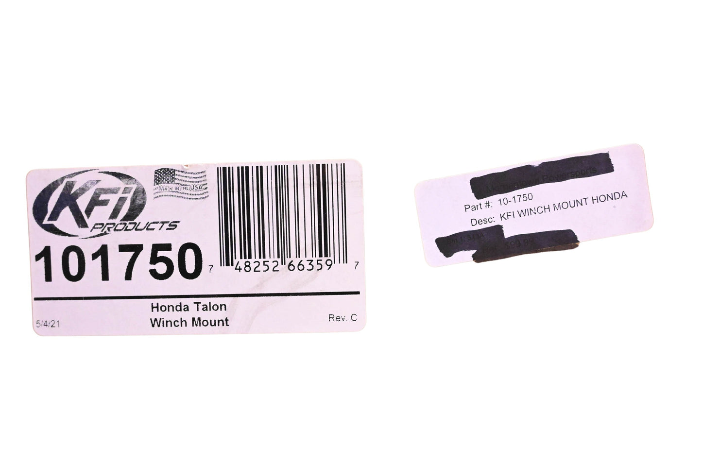 KFI 10-1750 Winch Mount Assembly Kit NOS