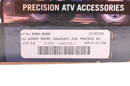 Moose Utilities 4505-0369 Winch Mount Assembly Kit NOS