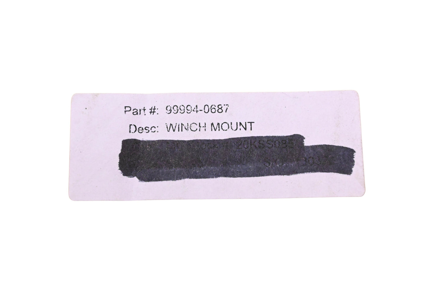 New OEM Kawasaki 99994-0687 Winch Mount Assembly Kit NOS