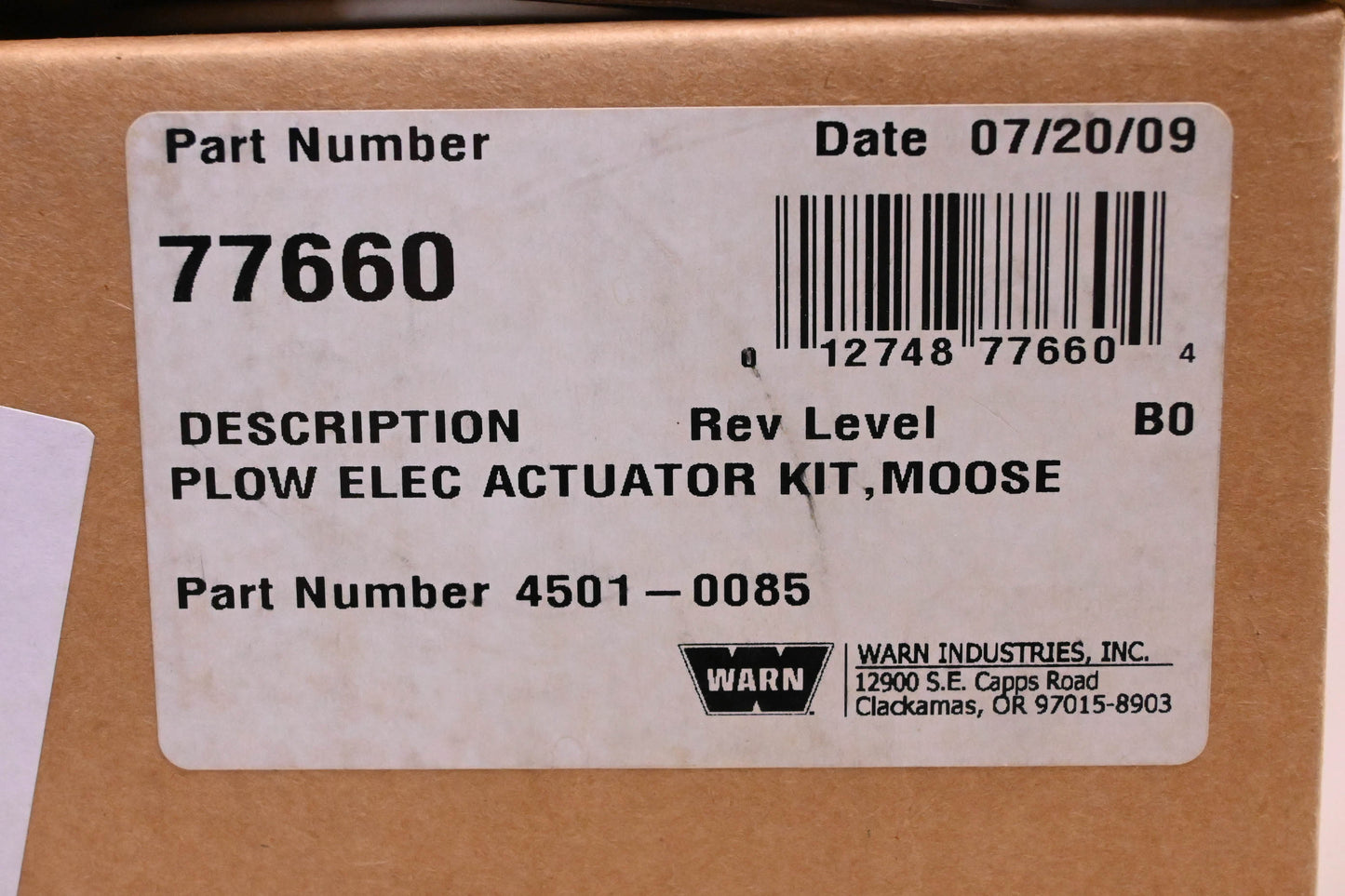 Moose Utilities 77660, 4501-0085 Winch Mount Assembly Kit NOS