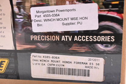 Moose Utilities 4505-0364 Winch Mount Assembly Kit NOS