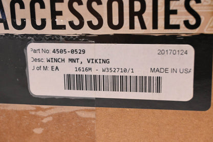 Moose Utilities 4505-0529 Winch Mount Assembly Kit NOS