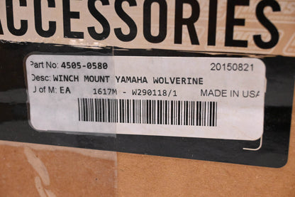 Moose Utilities 4505-0580 Winch Mount Assembly Kit NOS