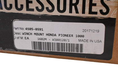 Moose Utilities 4505-0591 Winch Mount Assembly Kit NOS