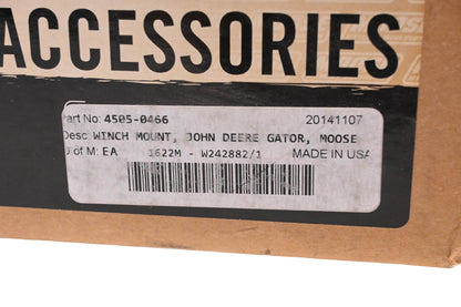 Moose Utilities 4505-0466 Winch Mount Assembly Kit NOS