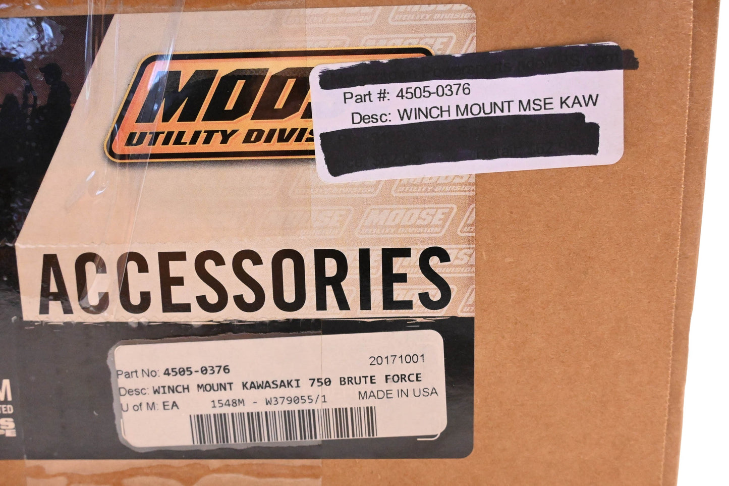 Moose Utilities 4505-0376 Winch Mount Assembly Kit NOS