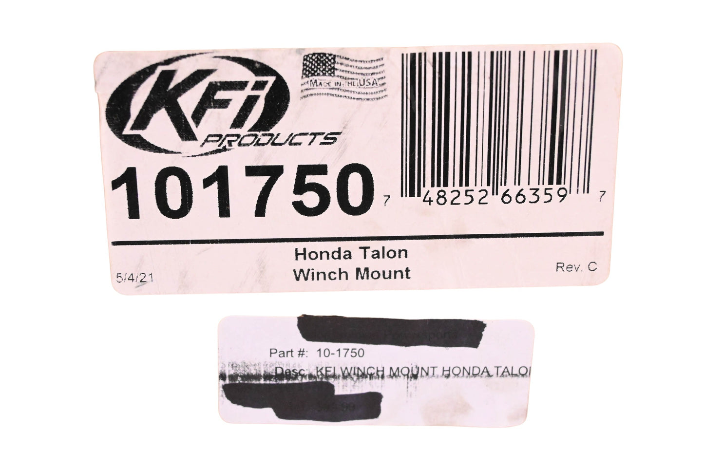 KFI 101750 Winch Mount Assembly Kit NOS