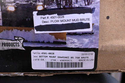 Moose Utilities 4501-0028 Plow Mounting Kit NOS