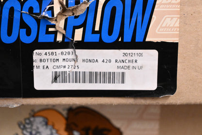 Moose Utilities 4501-0203 Bottom Plow Mount Kit NOS