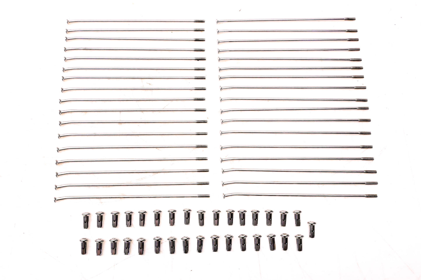 Moose Racing 0211-0103, 1-22-118-S 18" Stainless Steel Spoke Kit NOS