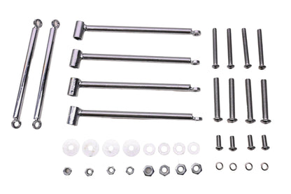 BikeMaster 153694 Chrome Saddlebag Guard Kit NOS