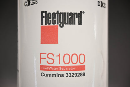 Fleetguard FS1000, 3329289 Fuel Filter NOS