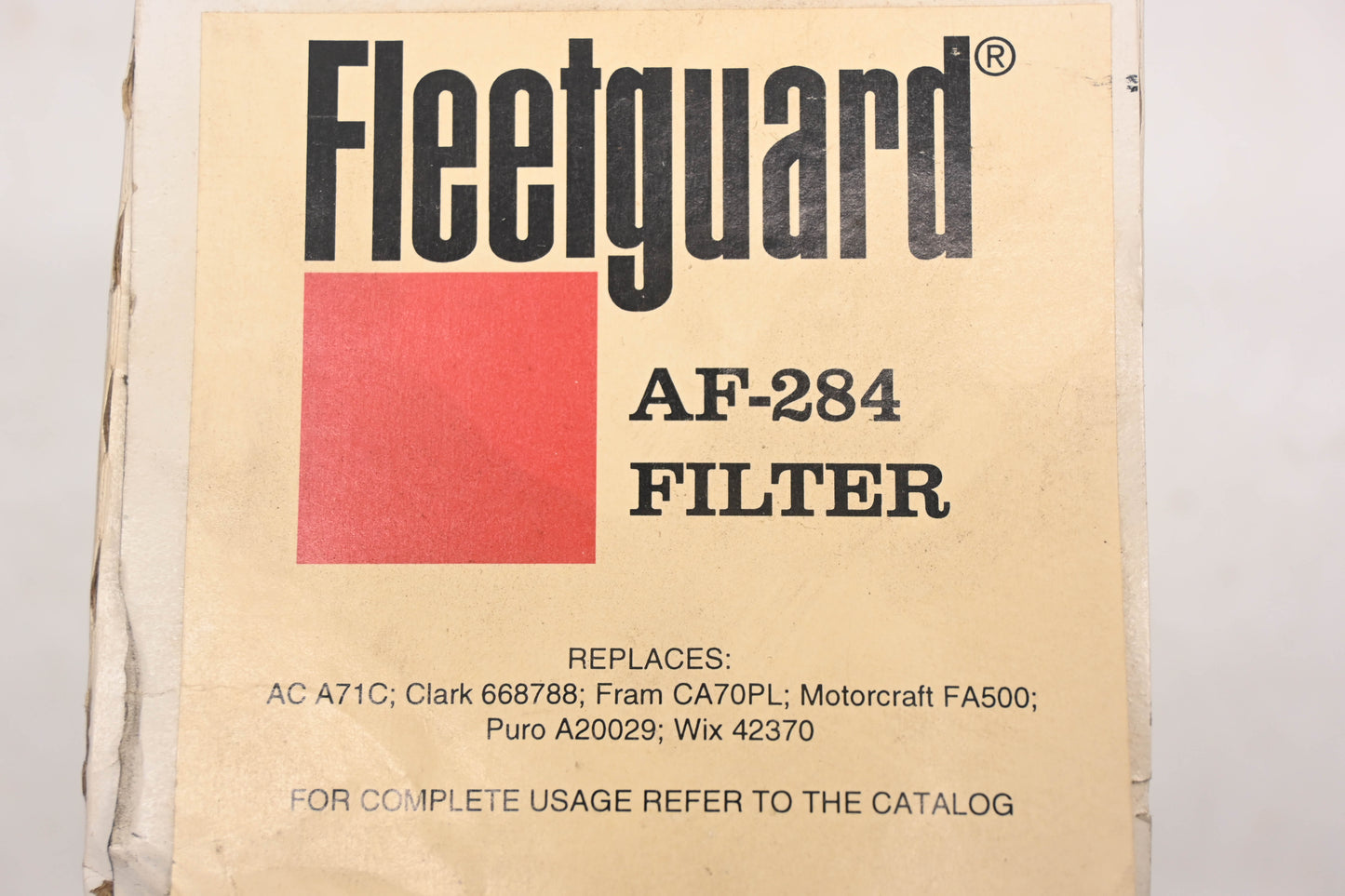Fleetguard AF-284, AF284, A71C Air Filter NOS
