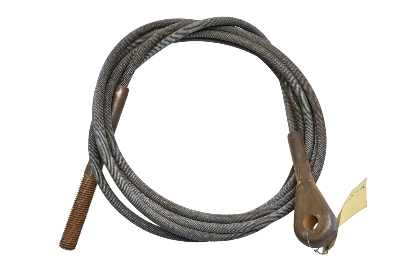 Fleetguard AT026-24 180" x 3/4-10 Tail Gate Lift Cable NOS