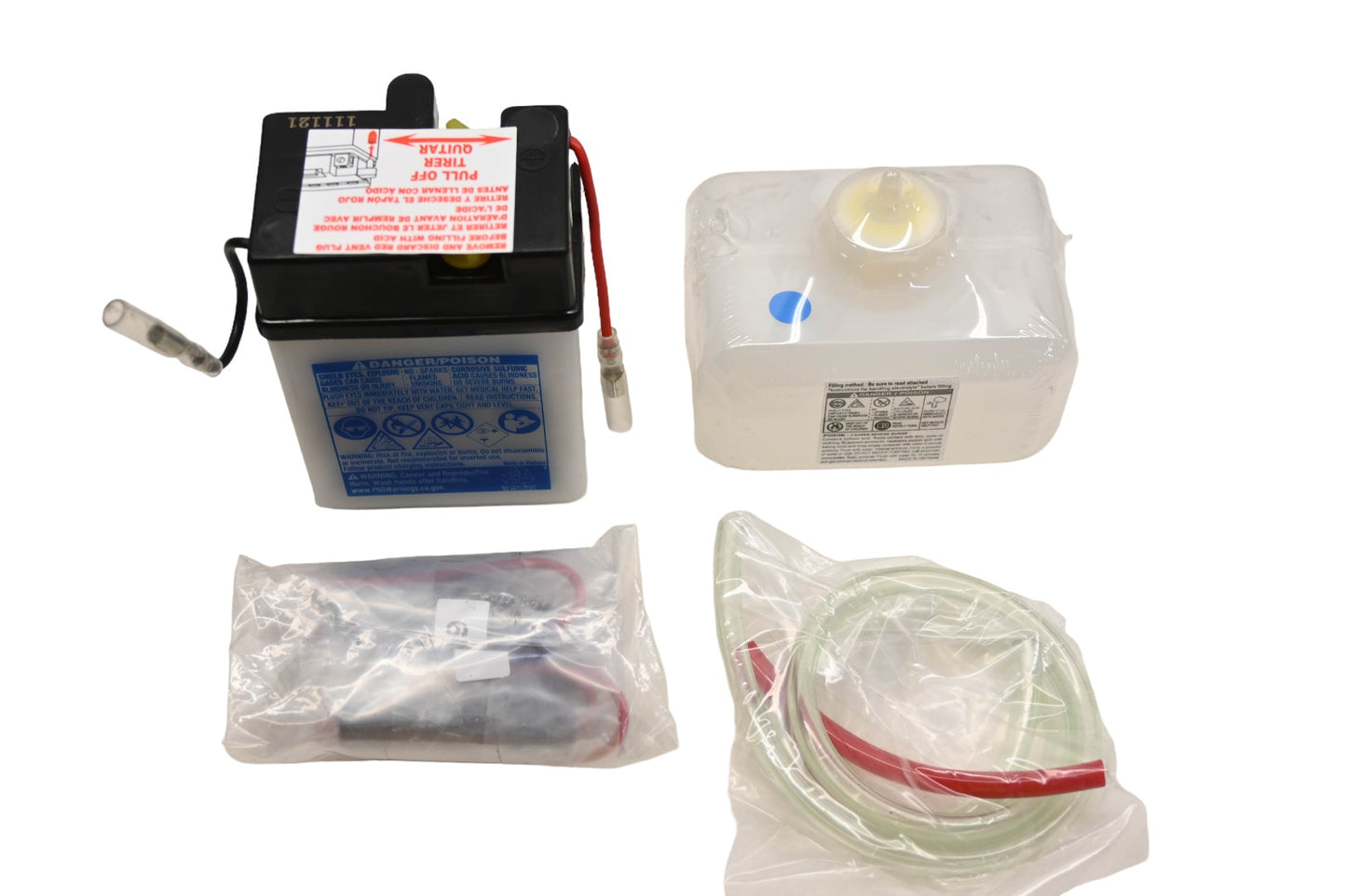 Fire Power 6N2A-2C UNV, 490-2016, 6N2A-2C/-1/-3 6v 2ah 10CCA Battery Kit NOS
