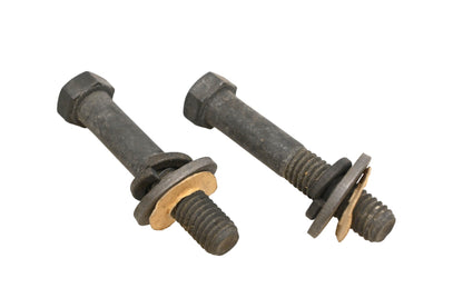 Aftermarket BG015-20 Hex Bolts 5/8"x 7/16-14 x 2-1/2" Grade 5 With Washers & Locknuts Qty 2 NOS