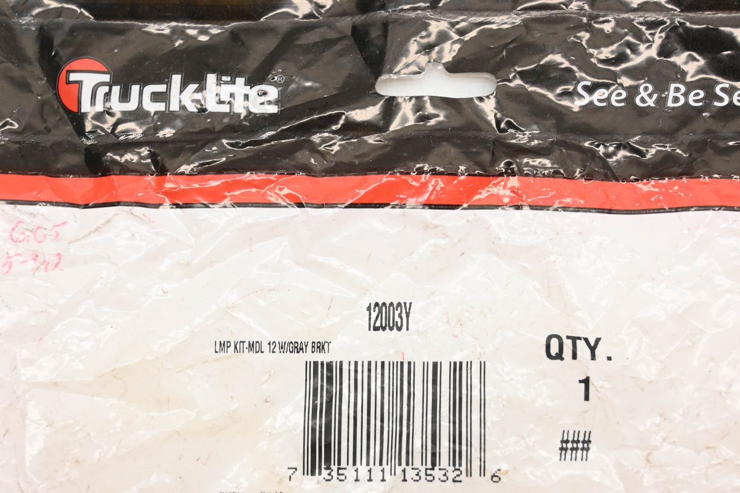Truck-Lite 12003Y Amber Marker Lamp Kit NOS