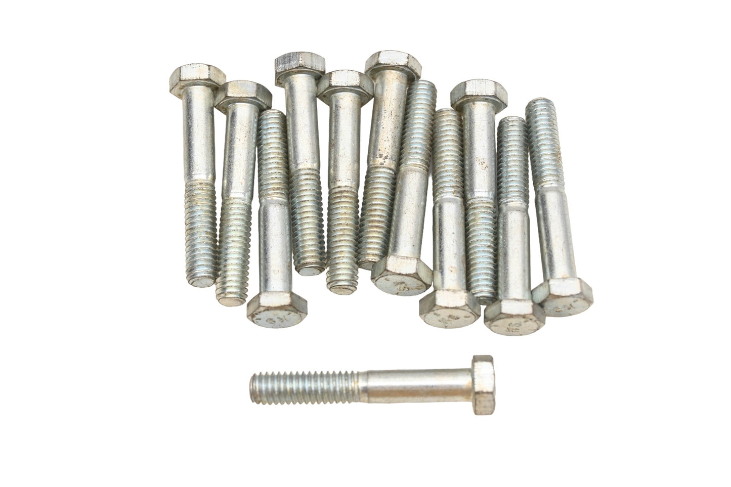 KS Supply RC028-4 Hex Bolts 1/2" x 3/8-18 x 2" Qty 12 NOS