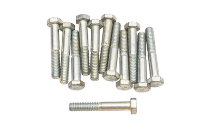 KS Supply RC028-4 Hex Bolts 1/2" x 3/8-18 x 2" Qty 12 NOS