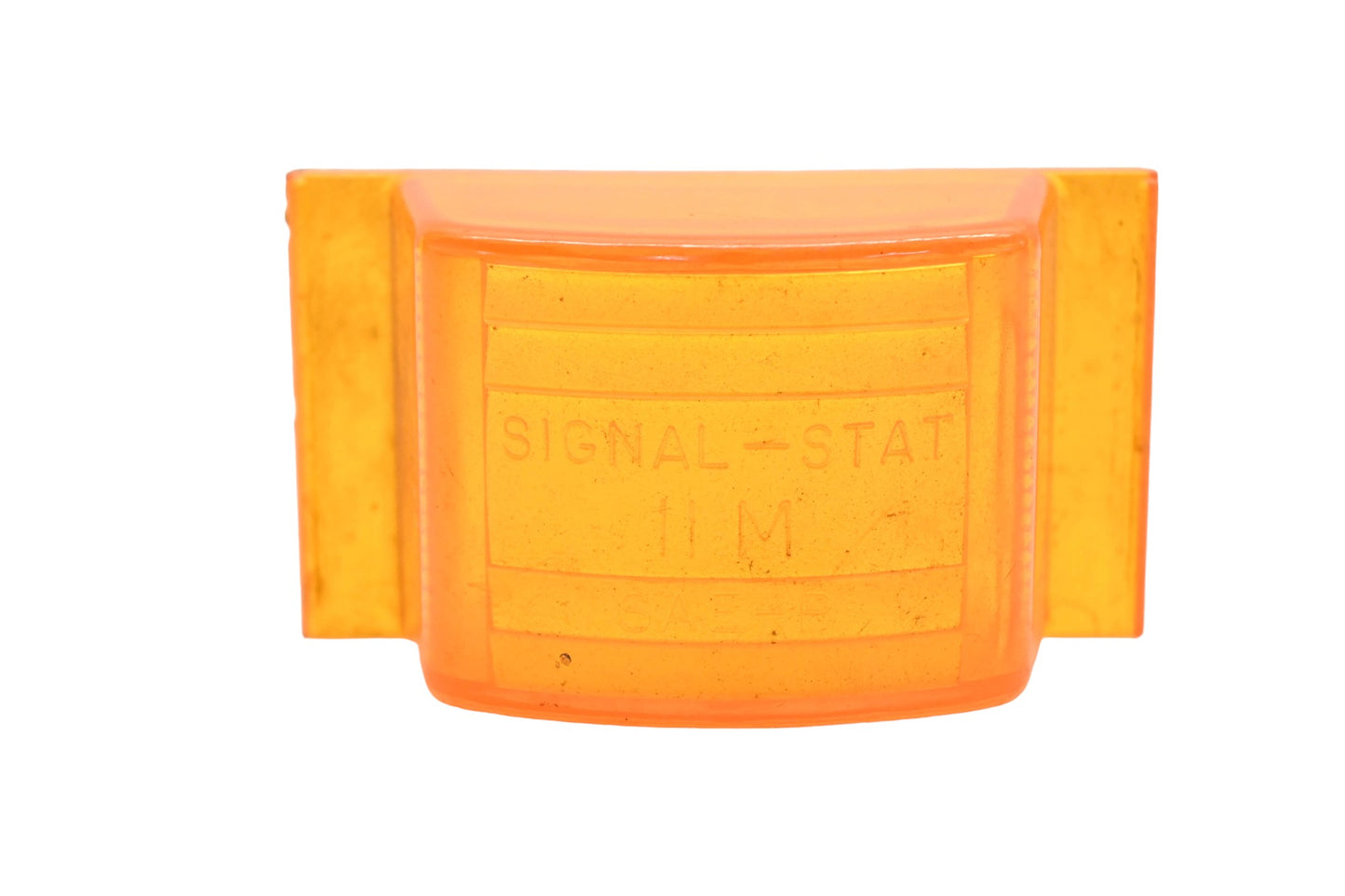 Signal-Stat 11M Amber Marker Lamp Lens NOS