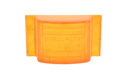 Signal-Stat 11M Amber Marker Lamp Lens NOS
