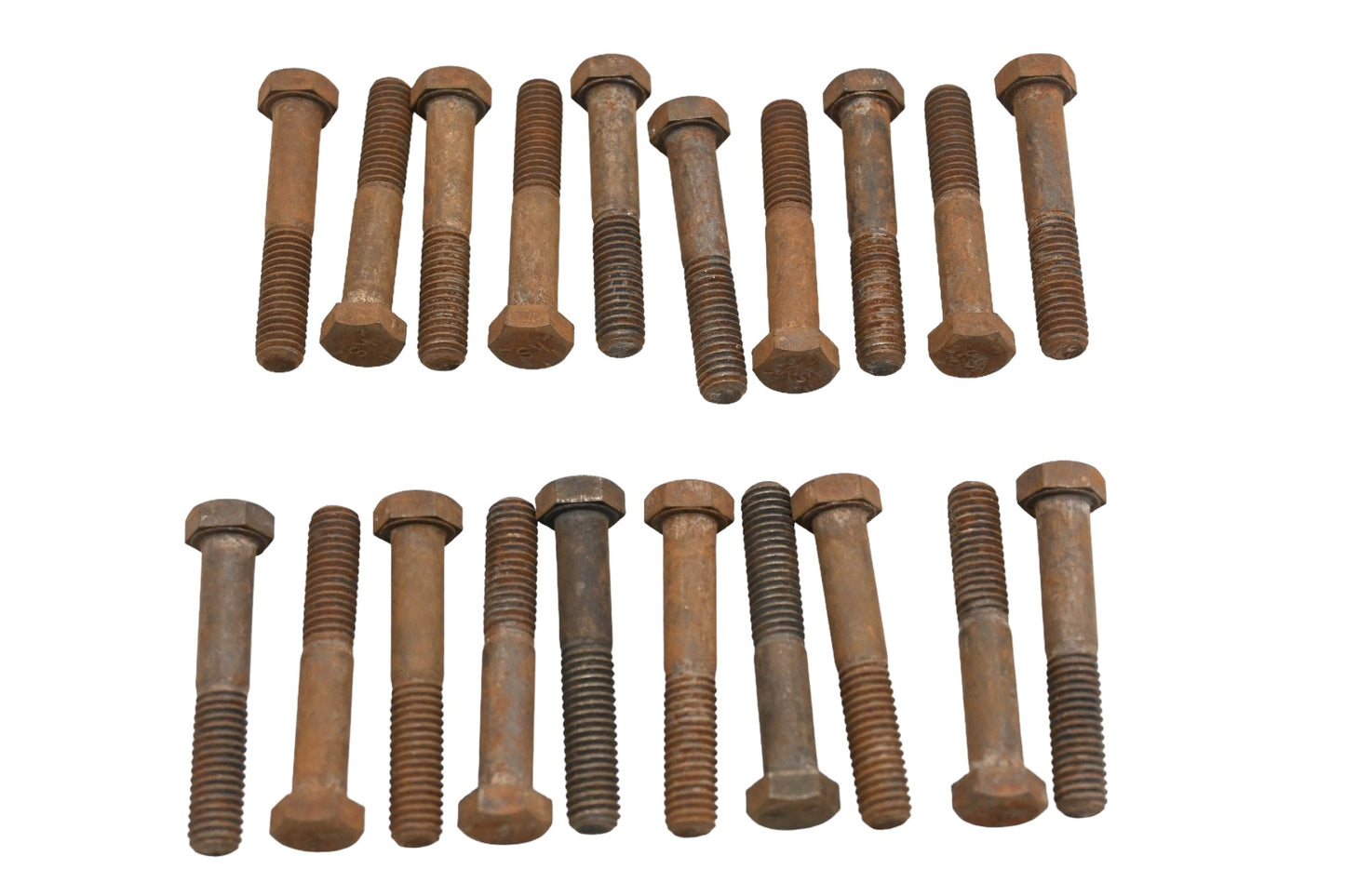 KS Supply RC029-11 Hex Bolts 9/16" x 3/8-16 x 2-1/4" Grade 5 Qty 20 NOS