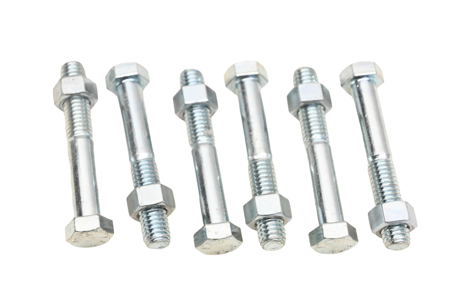 CYI RO015-24 Hex Bolts With Nuts 9/16" x 3/8-16 x 2.5" Grade 307A Qty 6 NOS