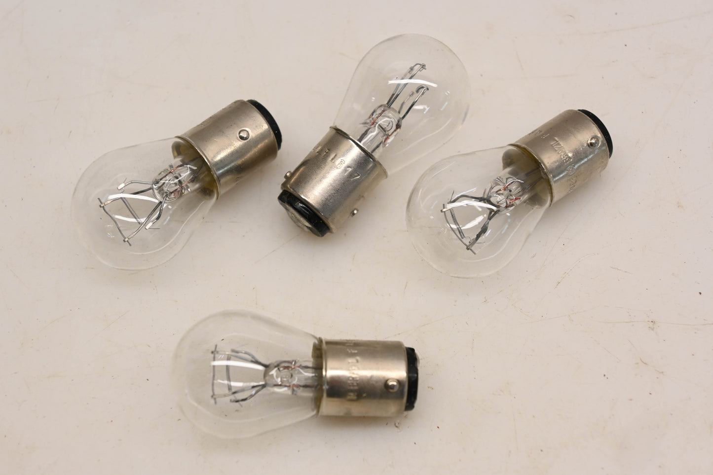 Philips 1157 Signal Bulbs 12v 32/3CP Qty 4 NOS