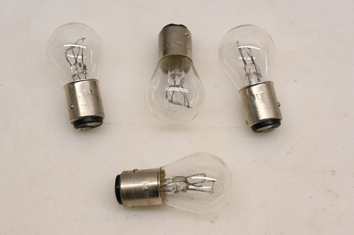 Philips 1157 Signal Bulbs 12v 32/3CP Qty 4 NOS