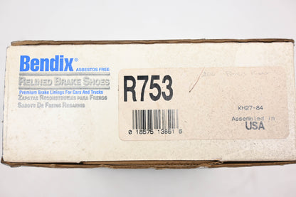 Bendix R753 Relined Brake Shoe Kit