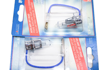 Wagner BP1255/H3, BP1255 Halogen 12v Auxiliary Off-Road Bulb Assemblies Qty 2 NOS