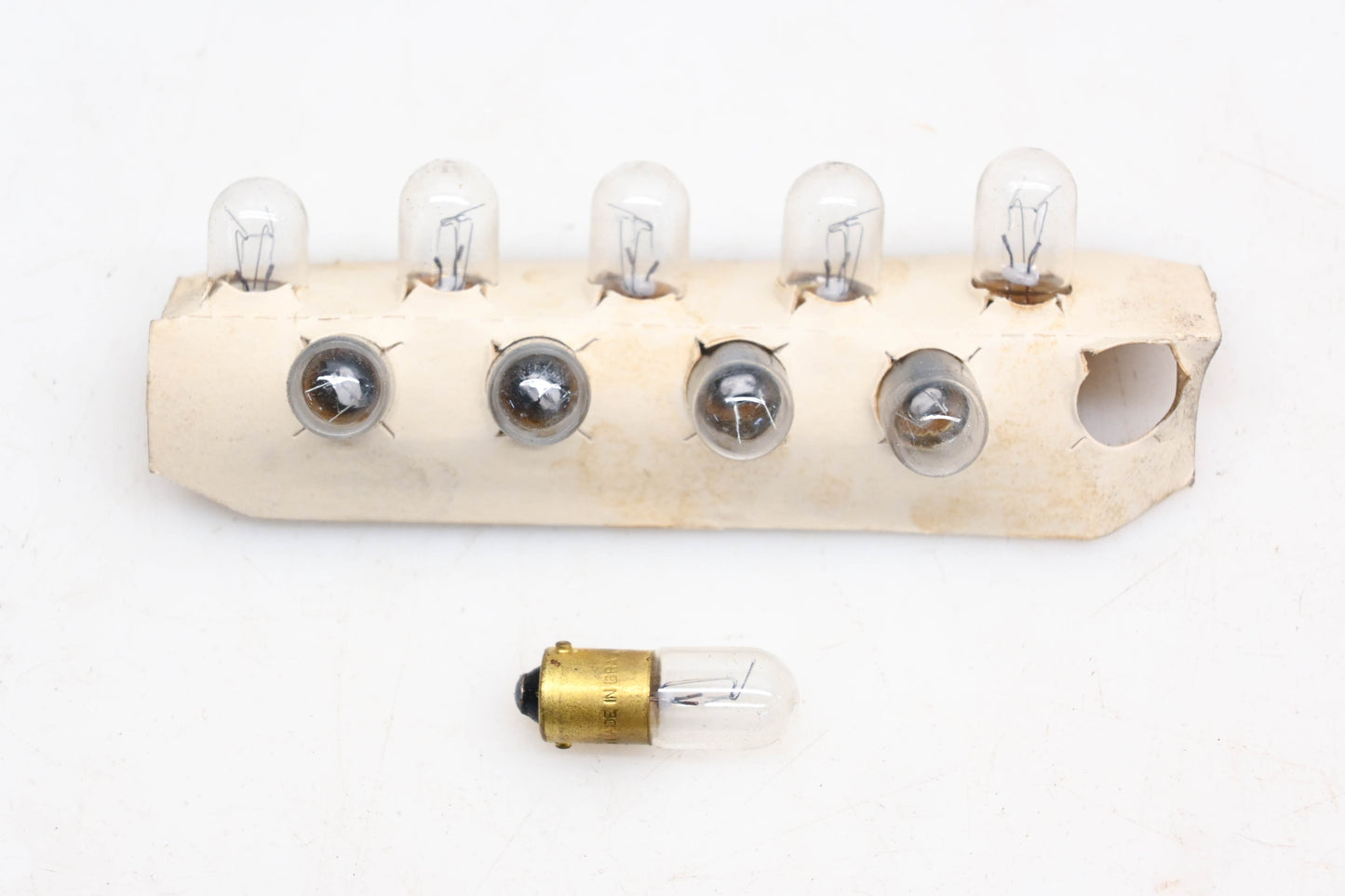 Philips 1891 Clear 12v 2.1CP Bulbs Qty 10 NOS