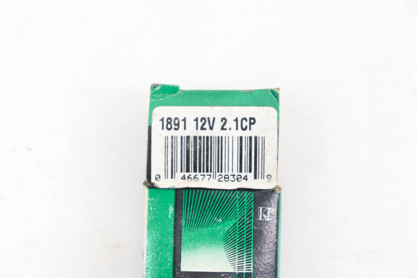 Philips 1891 Clear 12v 2.1CP Bulbs Qty 10 NOS