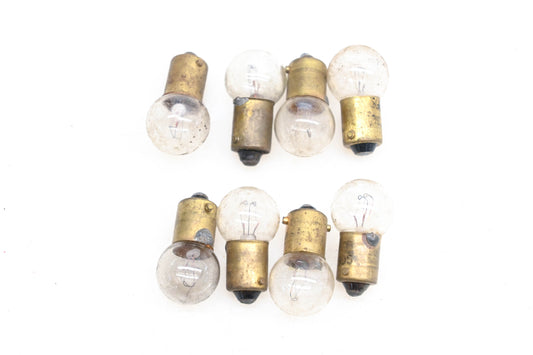 Aftermarket 1895 Clear 14v Bulbs Qty 8 NOS