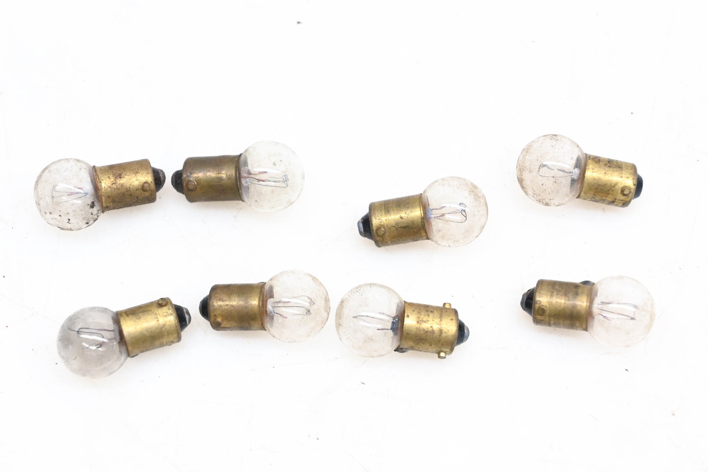 Aftermarket 1895 Clear 14v Bulbs Qty 8 NOS