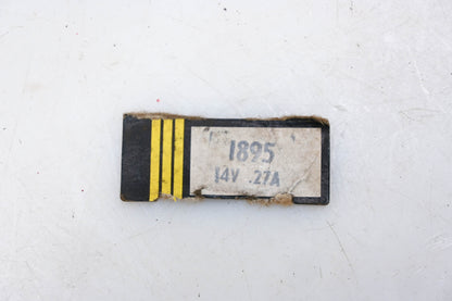 Aftermarket 1895 Clear 14v Bulbs Qty 8 NOS