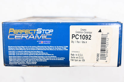 Wagner PC1092 Ceramic Brake Pad Kit NOS