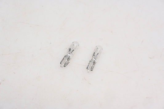 Wagner 17037 Clear 12v .48CP Bulbs Qty 2 NOS