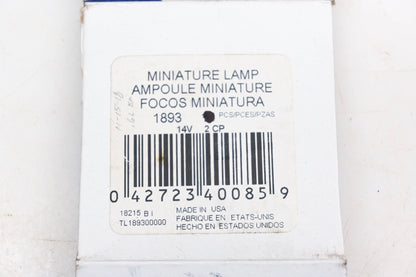 Wagner 1893 Clear 14v 2CP Bulbs Qty 3 NOS