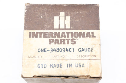 International 348094C1 Oil Pressure Guage NOS