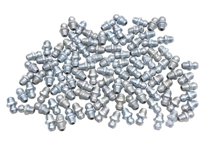 Aftermarket MQ034-2 Steel 5/16" Hex 1/4-28 Grease Fittings Qty 100 NOS