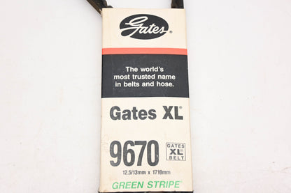 Gates 9670 Green Stripe V-Belt NOS