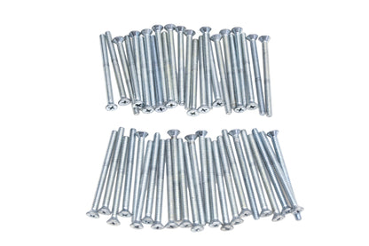 Aftermarket DO011-25 Flat Head Machine Screws 3/16-14 x 3" Qty 48 NOS