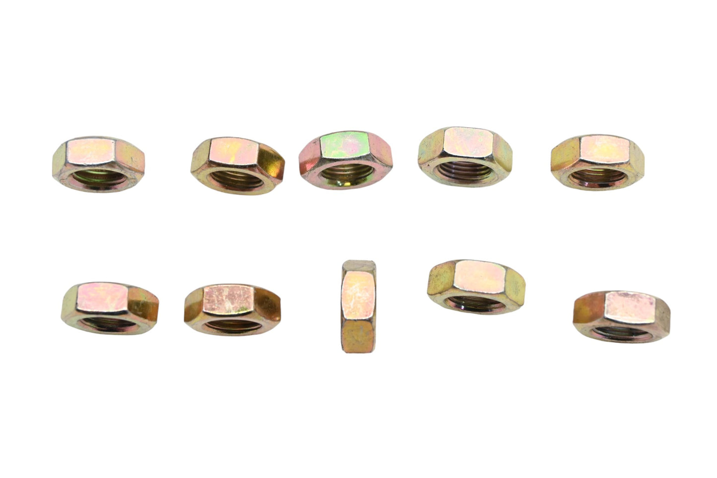 Aftermarket RT014-2 LH Hex Jam Nuts 3/4-11 x 15/16" Qty 10 NOS