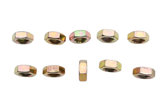 Aftermarket RT014-2 LH Hex Jam Nuts 3/4-11 x 15/16" Qty 10 NOS