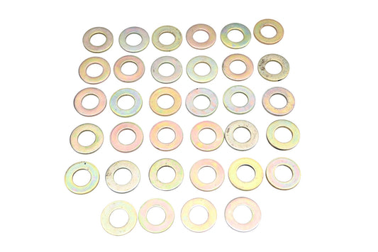Aftermarket RT014-3 Steel Washers 1.25OD x 5/8"ID x 1/8" Qty 34 NOS